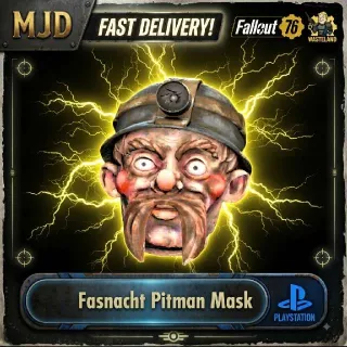 Fasnacht Pitman Mask