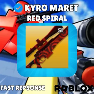 Sniper Duals Red Spiral Skin