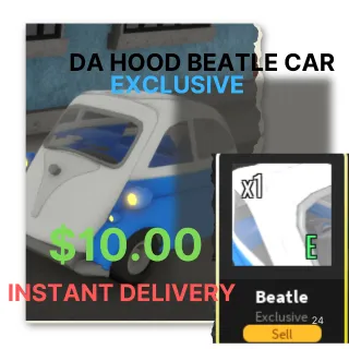 DA HOOD BEATLE CAR EXCLUSIVE CAR