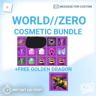 WORLD ZERO COSMETIC BUNDLE