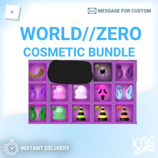 WORLD ZERO COSMETIC BUNDLE