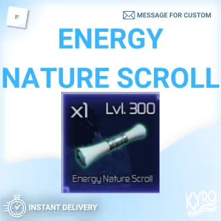 Jujutsu Infinite energy nature scroll