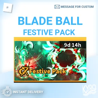 BLADE BALL FESTIVE BOW BUNDLE