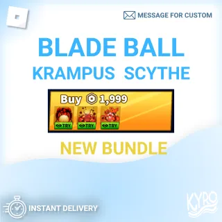 BLADE BALL KRAMPUS SCYTHE