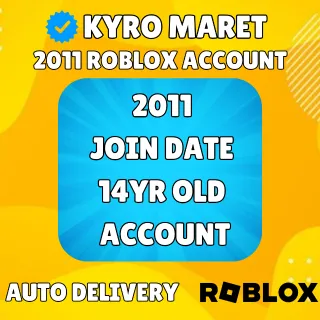 2011 Roblox Account Unverified Email|Roblox Account