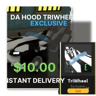 DA HOOD TRIWHEEL CAR 