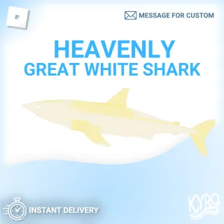 FISCH HEAVENLY GREAT WHITE SHARK