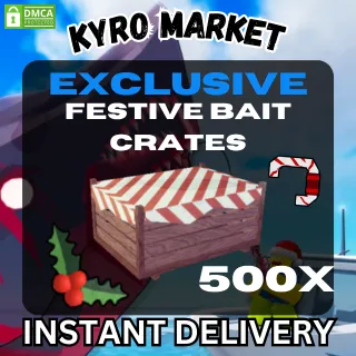 Exclusive Festive Bait Crates| Fisch