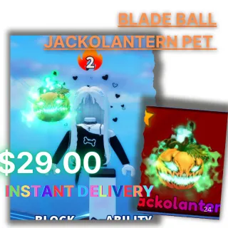 BLADE BALL Jackolatern Sword PET