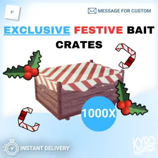 Exclusive Festive Bait Crates| Fisch