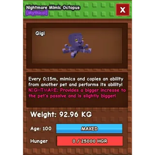 Godly Mimic Optopus 15s cd