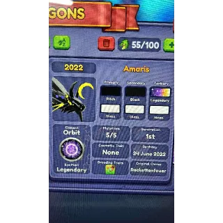 AMARIS SEASON 9• DRAGON ADVENTURES