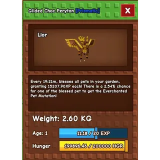 Gilded Choc Peryton | GAG