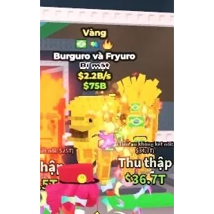 BURGURO AND FRYURO GOLD 2.2B/s