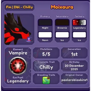 Moixaura • FM DBL • Dragon Adventures