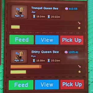 2 mutated queen bees