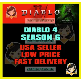 10 BILLION DIABLO 4 GOLD 10000 MILLION - SEASON 6 FAST DELIVERY LOW PIRCE [PC/XBOX/PS5/PS4]