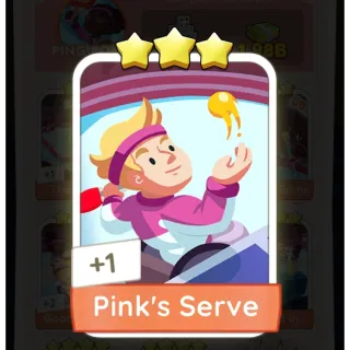 Pinks Serve monopoly go