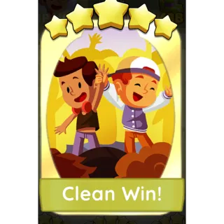 Clean Win!