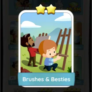  Brushes & Besties monopoly go