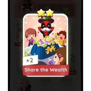 Share the Wealth set 6 monopoly go