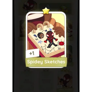 Spidey Sketches s5 monopoly go