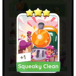 Squeaky Clean monopoly go