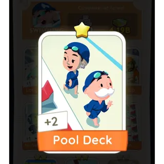 Pool Deck monopoly go
