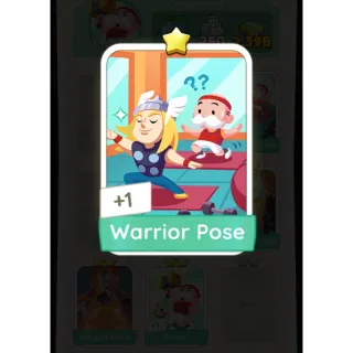 Warrior Pose  set 4 monopoly go