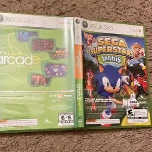 Sega Superstars Tennis and Xbox Live Arcade Compilation Disc