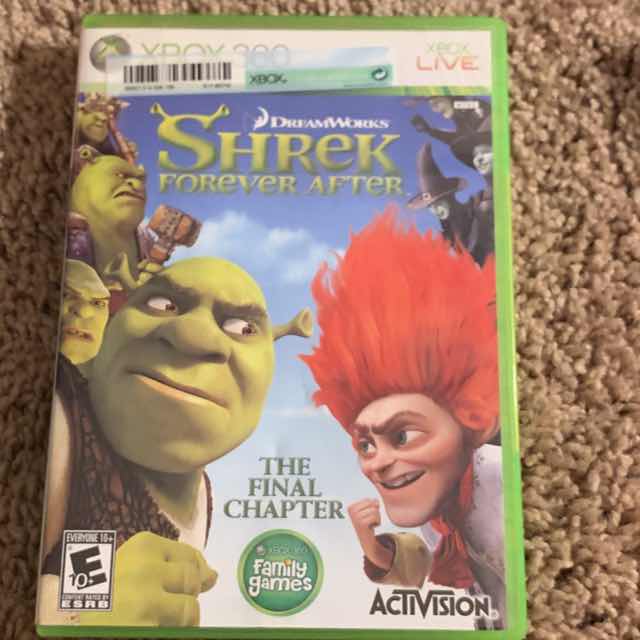 shrek forever after xbox 360