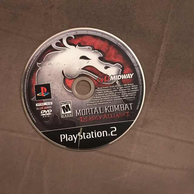 mortal kombat deadly alliance ps2