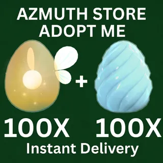 Adopt Me! 100X FAIRYTALE and 100x CRYSTAL Eggs 🥚| Fast & Safe Delivery | TRUSTED SELLER | 