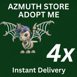 Adopt Me! 4X skelicorn| Fast & Safe Delivery | TRUSTED SELLER | Adopt me item|