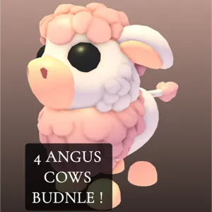 BUNDLE! 4 Angus Cows