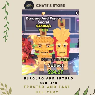 BURGURO AND FRYURO GOLD