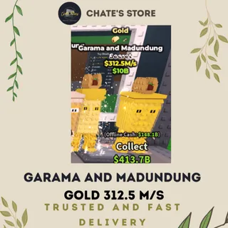 GARAMA AND MADUNDUNG GOLD 312.5 M/S