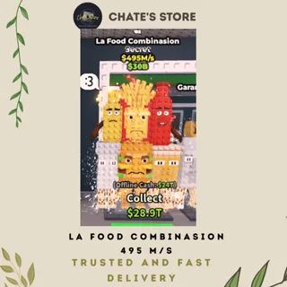 LA FOOD COMBINASION 495 M/S