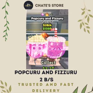 POPCURU AND FIZZURU 2 B/S