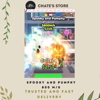 SPOOKY AND PUMPKY 800 M/S