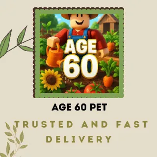 AGE 60 PET