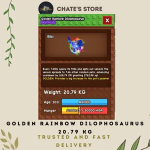 RAINBOW HATCHED DILO