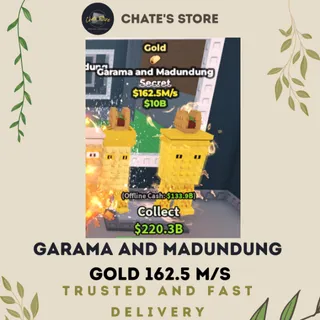 GARAMA AND MADUNDUNG GOLD 162.5 M/S