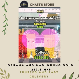 GARAMA AND MADUNDUNG 212.5 M/S