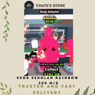 ESOK SEKOLAH RAINBOW