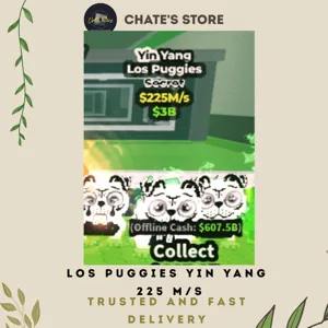 LOS PUGGIES YIN YANG