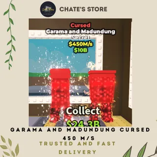 GARAMA AND MADUNDUNG CURSED 450 M/S 