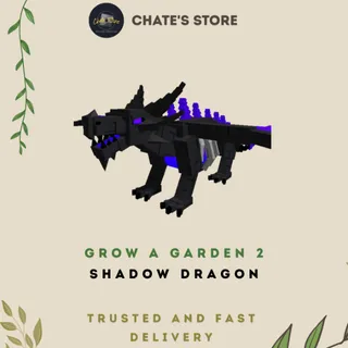 SHADOW DRAGON GROW A GARDEN 2