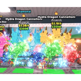 2X HYDRA DRAGON CANNELLONI 
