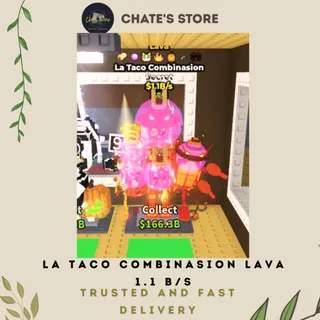 LA TACO COMBINASION LAVA 